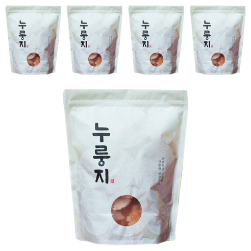 권여사 자연발효 쌀로 만든 구수한 누룽지, 500g, 5개
