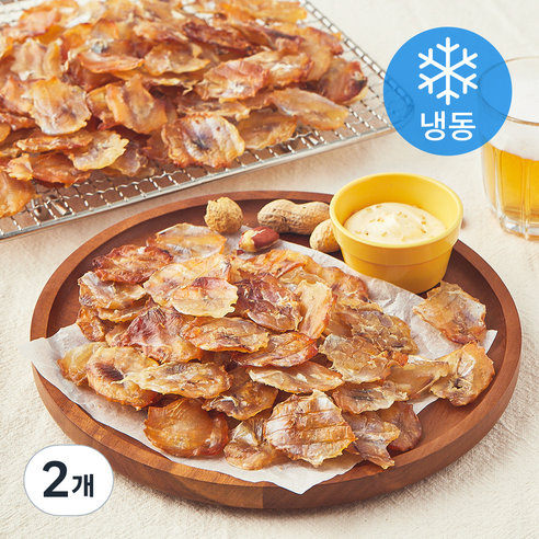 주안상점 쥐치구운포 (냉동), 500g, 2개