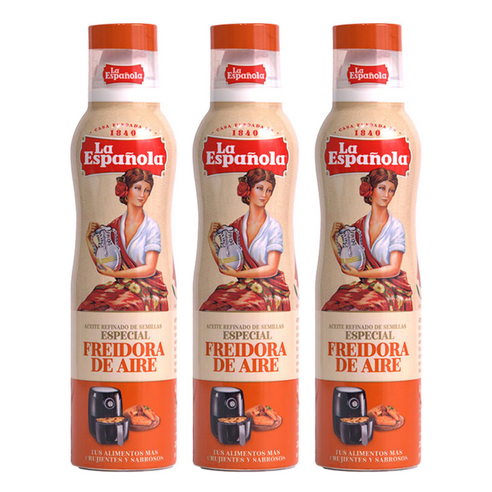 에스파뇰라 스프레이 에어프라이어용 오일, 200ml, 3개