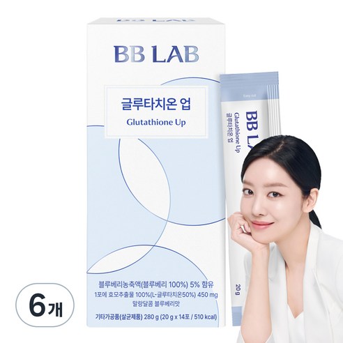 뉴트리원 비비랩 글루타치온 업 14p, 280g, 6개