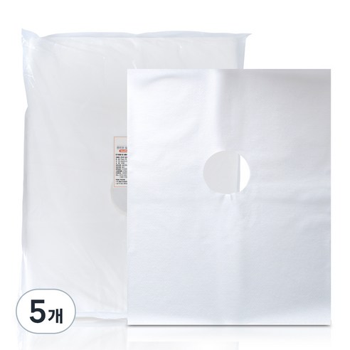 편리안 일회용 안면 베개커버 위생시트 36x45cm 100p, 5개