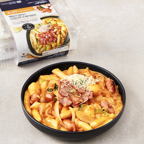 애슐리 플러스 토핑듬뿍 로제 떡볶이, 950g, 1개 궁중떡볶음