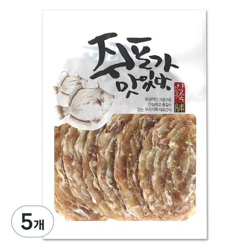 해야미 참쥐포 대, 310g, 5개
