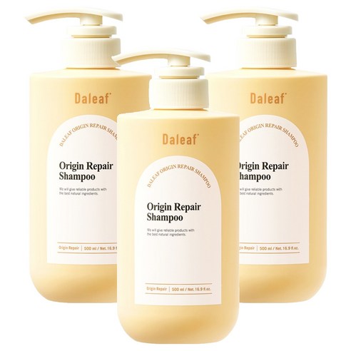 달리프 오리진 리페어 샴푸, 500ml, 3개