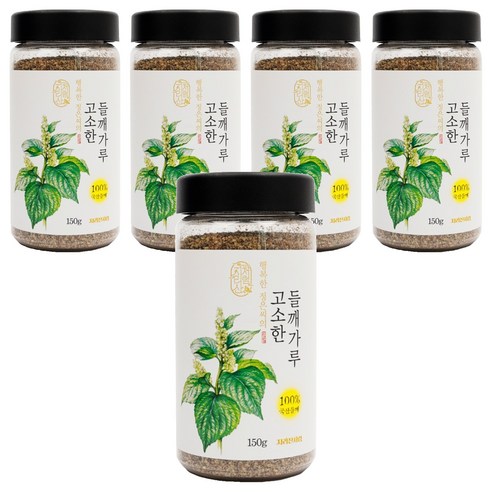 지리산처럼 고소한 국산 들깨가루, 150g, 5개