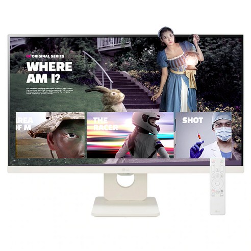 일상에 스마트한 즐거움을 더하는 LG전자 FHD 스마트모니터