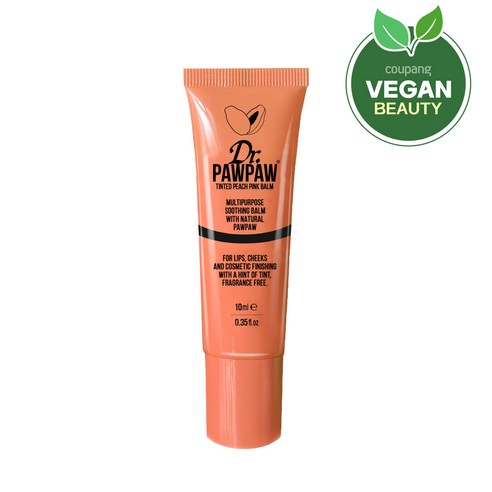 닥터포포 틴티드 피치핑크 립밤 10ml, 1개