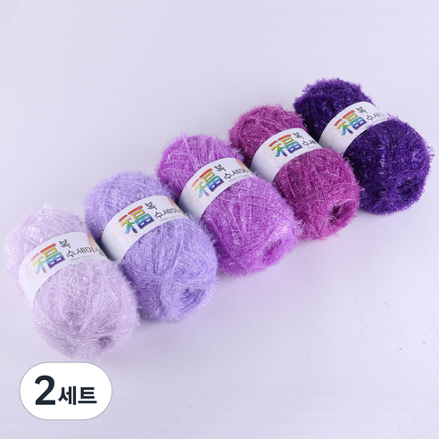 마마니트 복수세미실 5종 세트8, 라일락, 2세트
