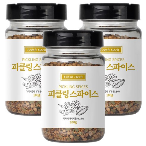 신선약초 피클링 스파이스, 100g, 3개