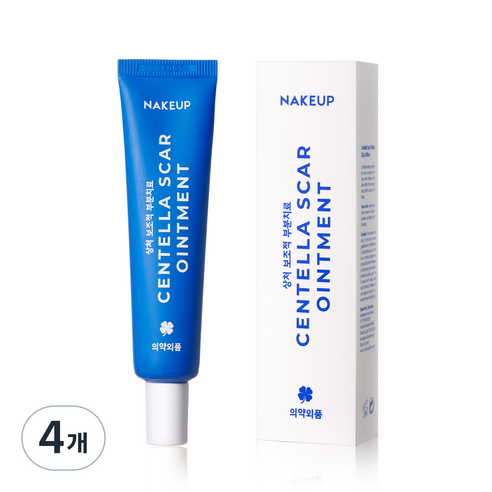 네이크업 센텔라스카 연고 의약외품, 4개, 25ml