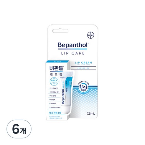비판톨 립크림, 7.5ml, 6개