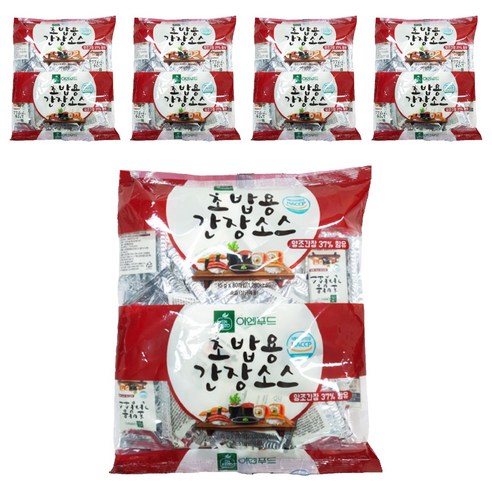 이엔푸드 초밥용 간장소스 일회용, 15g, 400개