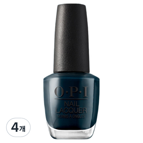 오피아이 네일락커, W53 CIA Color is Awesome, 4개, 15ml