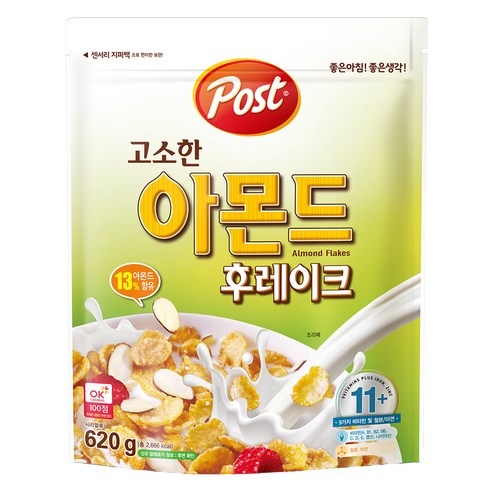 포스트 아몬드후레이크620g, 620g, 1개