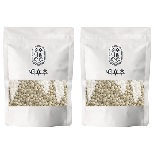 순수다함 백후추 리필용, 300g, 2개