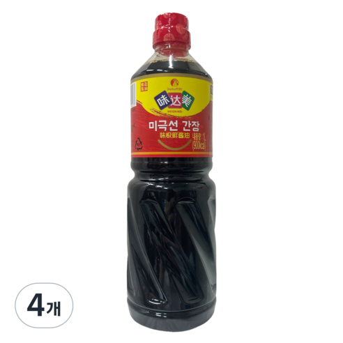 미달미 신호 미극선 간장, 4개, 1L