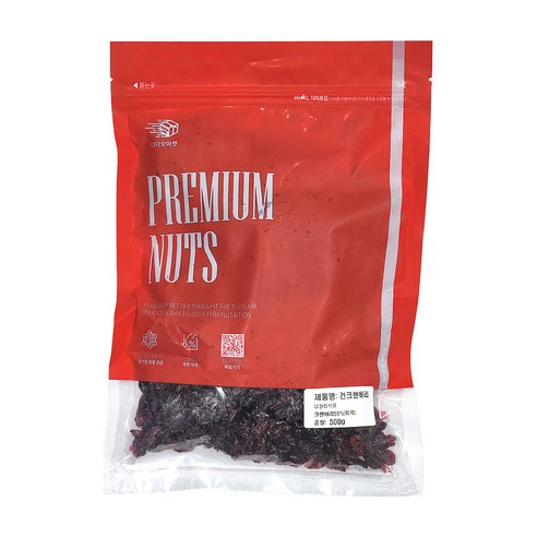 다다모마켓 건크랜베리, 500g, 1개