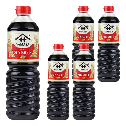야마사 팬시 간장, 1L, 5개
