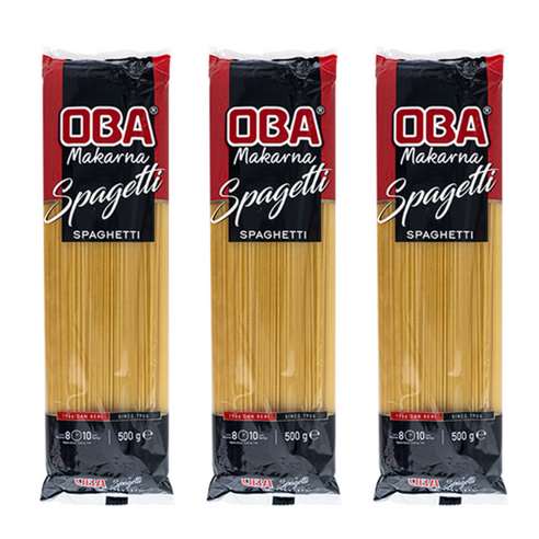 오바 스파게티, 500g, 3개