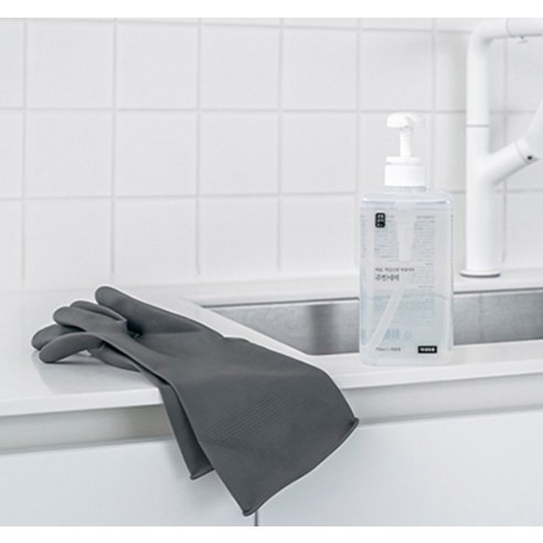 주방 작업 시 손 보호를 위한 필수품, 생활공작소 라텍스 고무장갑