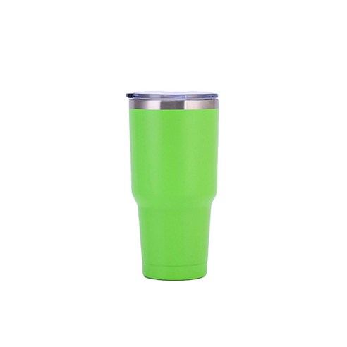 차이나다 단색 자동차 텀블러, 그린, 900ml