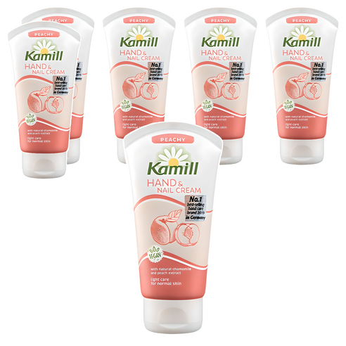 카밀 핸드앤네일 크림 피치, 75ml, 6개