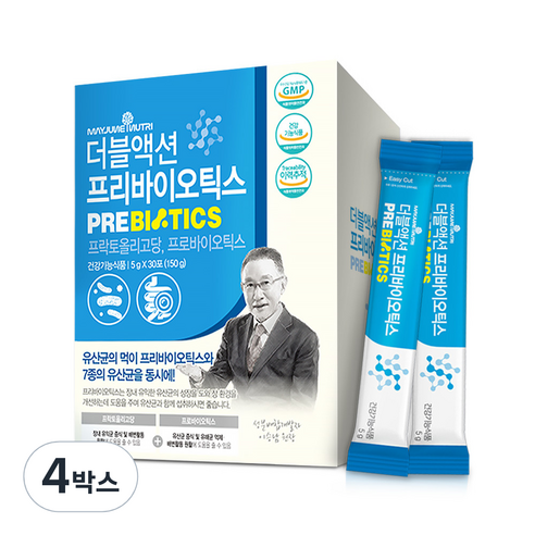 메이준뉴트리 이승남 더블액션 프리바이오틱스 프락토올리고당 유산균 30p, 150g, 3개