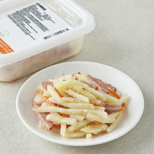 더반찬 감자채햄볶음, 100g, 1개