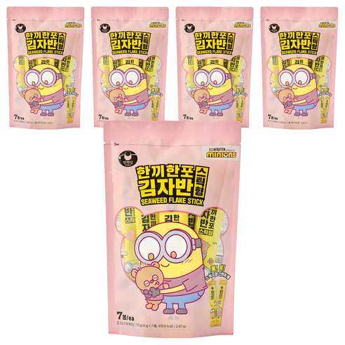 한끼한포 스틱 김자반 7p, 70g, 5개