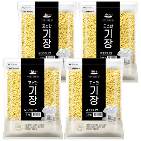 더담은 고소한 기장, 2kg, 4개