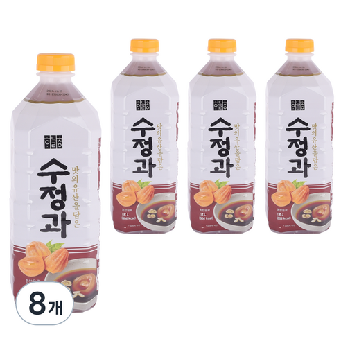 하늘청 오리지날 수정과, 1.8L, 8개