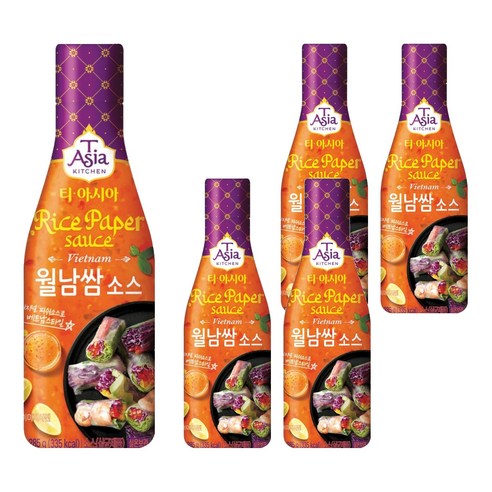 티아시아키친 월남쌈 소스, 5개, 285g