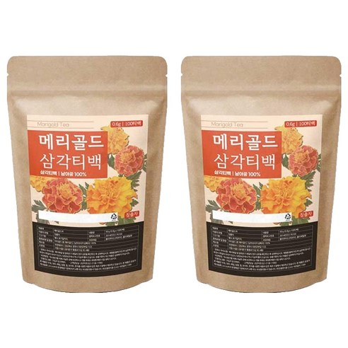 조은약초 메리골드차, 0.6g, 100개입, 2개