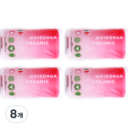 모이스올가 프리미엄 화장솜 빅 스티치 앤 듀얼이펙트, 50개입, 8개