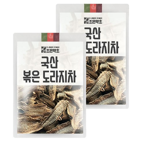 조은약초 국산 볶은 도라지차, 150g, 1개입, 2개