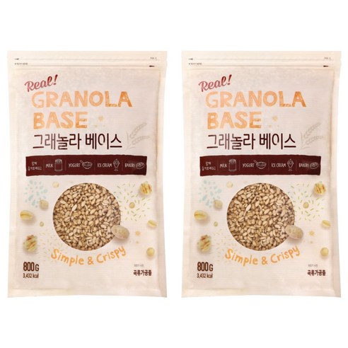 동서 그래놀라 베이스, 2개, 800g