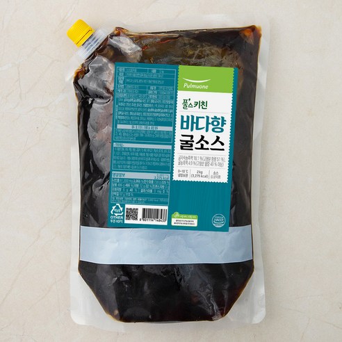 풀무원 풀스키친 바다향 굴소스, 2Kg, 1개 - 가격 변동 추적 그래프 - 역대가