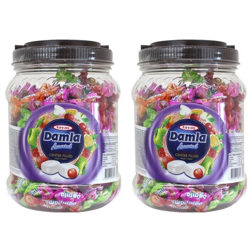타야스 담라 츄이 캔디, 850g, 2개