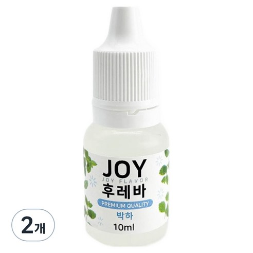 조이후레바 아로미조이 슬라임재료 10ml, 2개, 박하