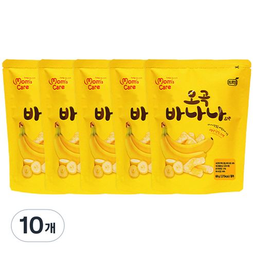 프로엠 오곡 스낵 60g, 바나나, 10개