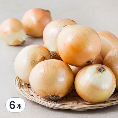 국내산 양파, 3kg, 6개