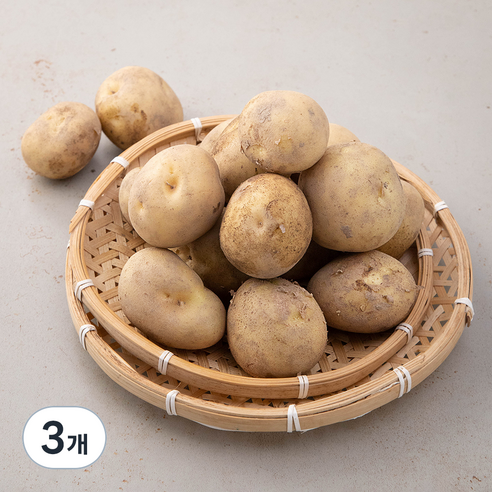 감자, 1.8kg, 3개