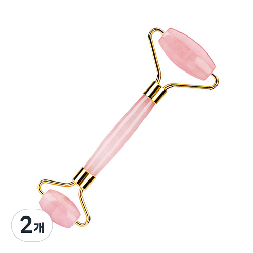 장미수정 페이스롤러 65g CBT0004, 랜덤발송, 2개