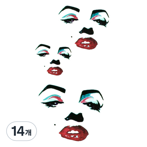 파티복닷컴 타투스티커, KT189, 14개