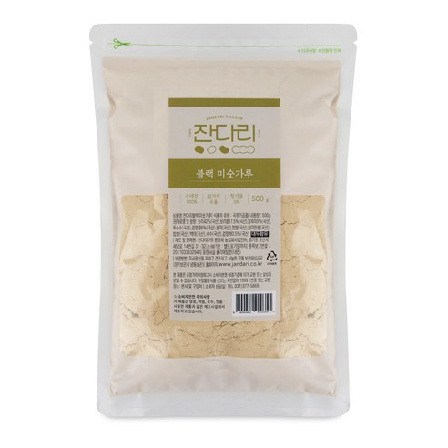 잔다리 검은콩 블랙 미숫가루, 500g, 1개