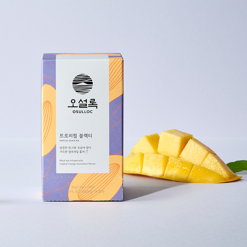 오설록 트로피칼 블랙티 티백, 풍부한 맛과 향, 기타홍차, 1.5g x 20개, 로켓배송, 평가점수 5/5, 할인율 17%