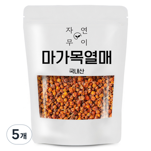 자연무이 마가목열매, 100g, 5개