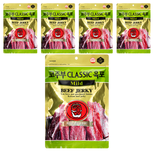 코주부 B&F CLASSIC 육포 Mild, 130g, 5개
