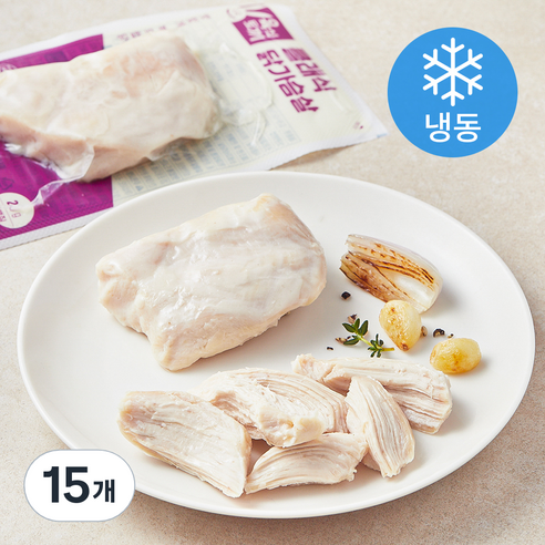 육식토끼 클래식 닭가슴살 (냉동), 100g, 15개, 1개입