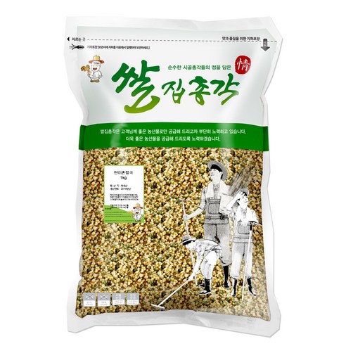 쌀집총각 프리미엄 잡곡 현미혼합곡, 1kg, 1개